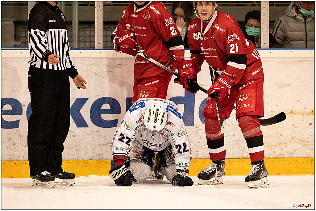 U20-DNL;  Koelner Junghaie - Eisbaeren Juniors Berlin; Koeln, 26.03.2022